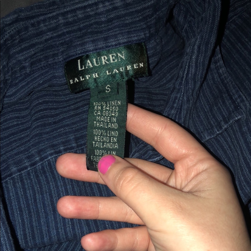 Polo (Ralph Lauren)  flannel button down shirt